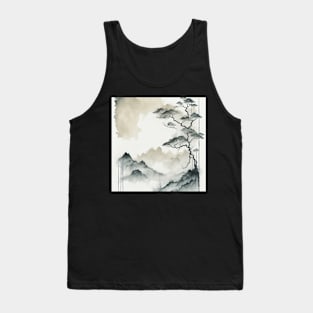Towards the Chinese hills Tank Top